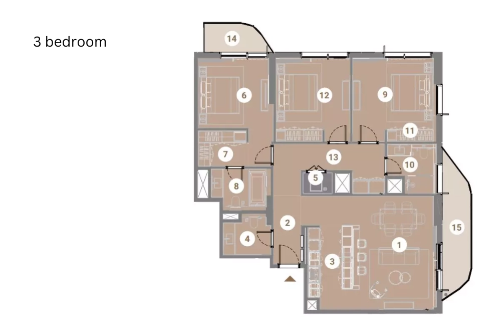 3 Bedroom